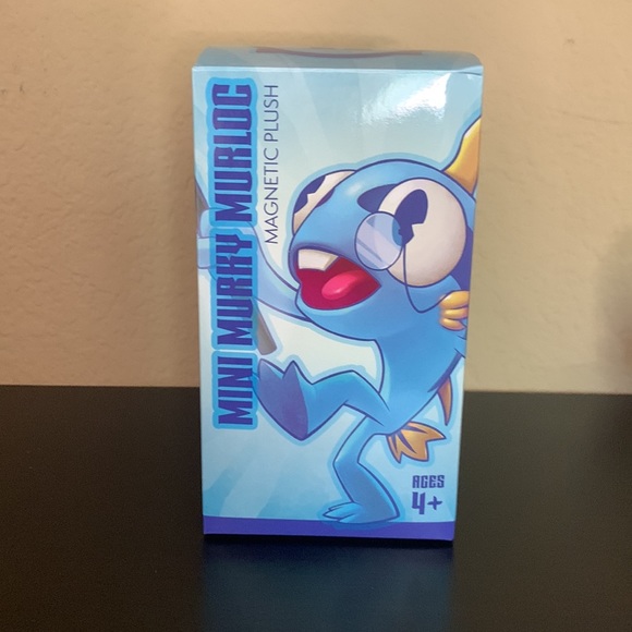 SDCC 2023 Exclusive Blizzard World of Warcraft Mini Murky Murloc Magnetic Plush - Picture 2 of 13